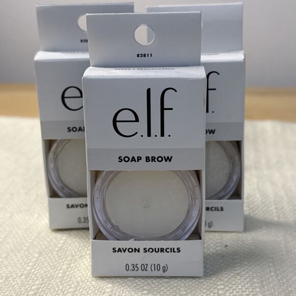 ELF Other - Lot Of 3 e.l.f. Soap Brow Clear Brow Pomade Shapes/Tames Brows #82811 Elf